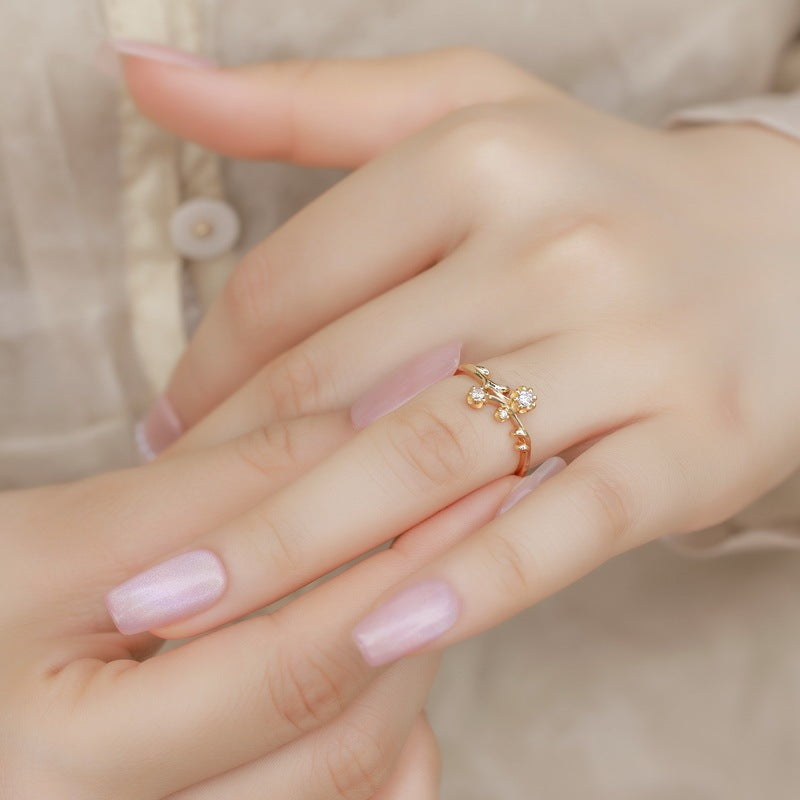Women's Fashion Personality All-matching Graceful Ring