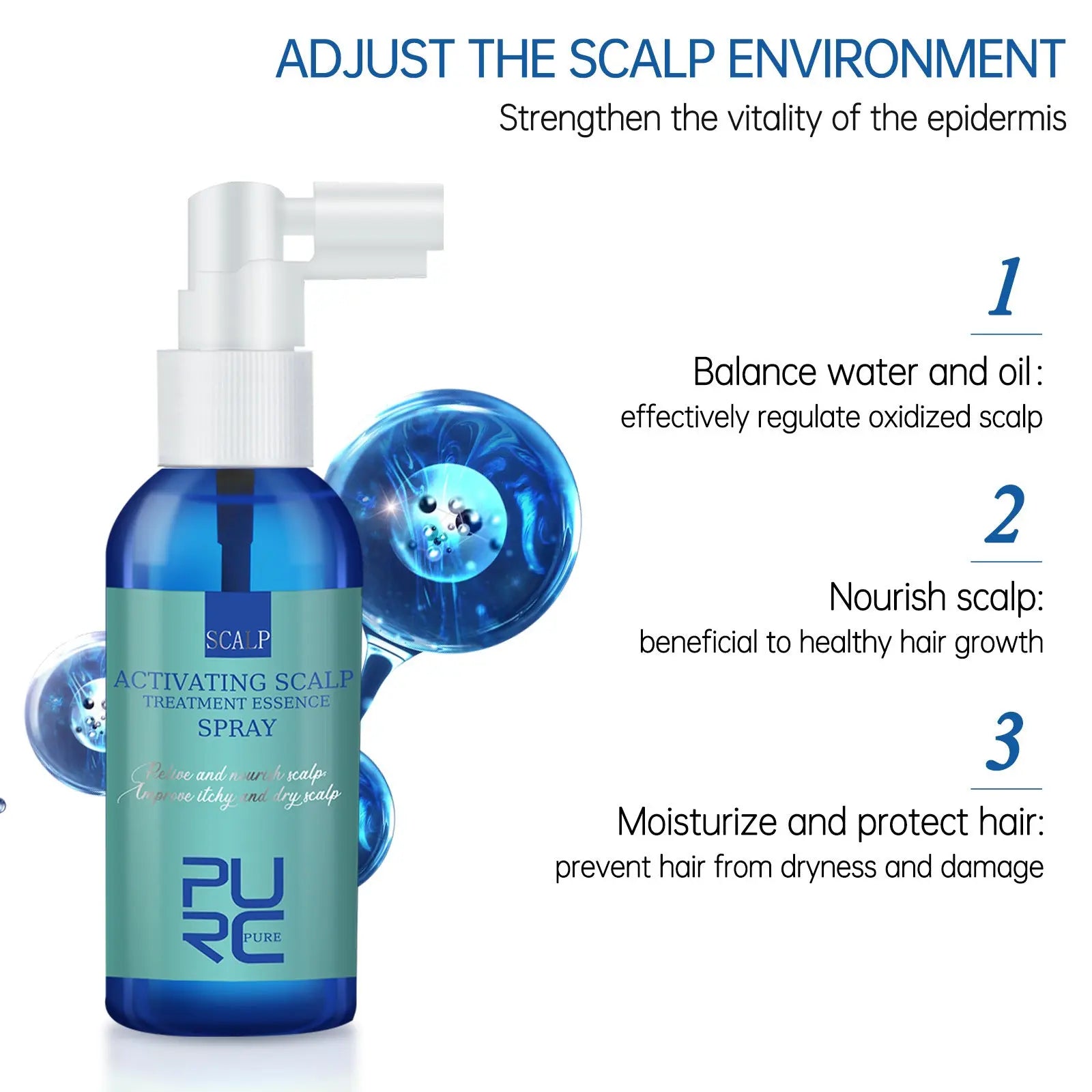 Scalp Care Serum Anti-dandruff Refreshing And Strengthening Mist Louisiana Mart