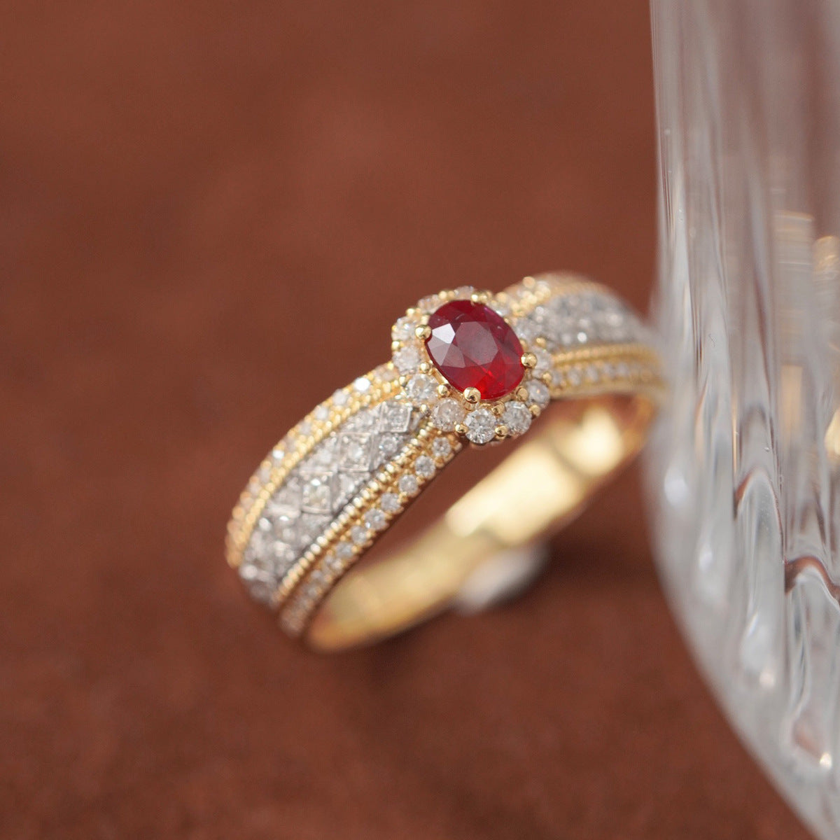 S925 Sterling Silver Compound Ring For Women