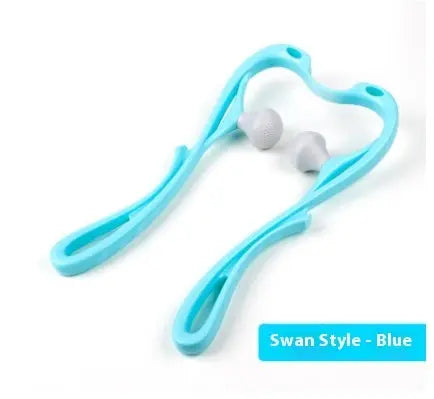 Louisiana Mart Multifunctional Manual Six-wheel Neck Massager Massage Relieve Roller Massage Tool Louisiana Mart