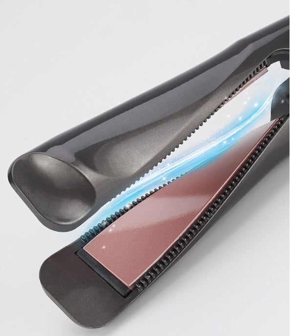 2 In1 Professional Hair Straightener Hair Crimper Dry/Wet Hair Straightening Curling Comb Louisiana Mart