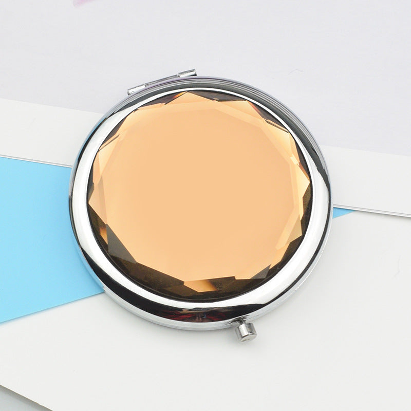 Folding Mirror Double-sided Portable Small Mirror Louisiana Mart