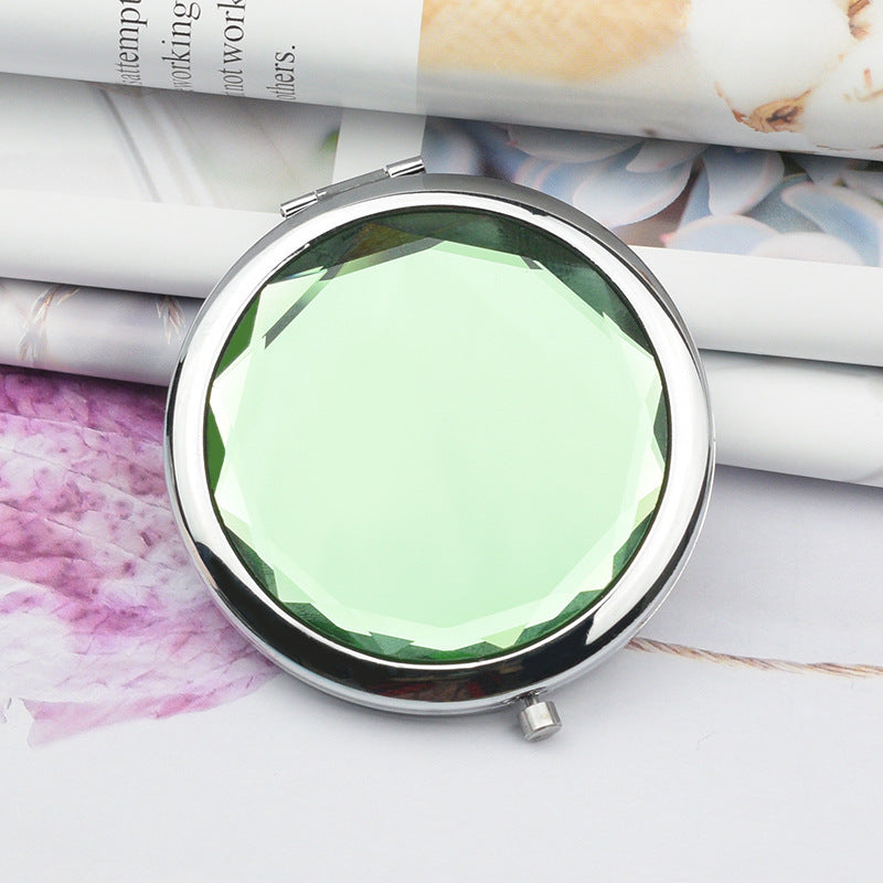 Folding Mirror Double-sided Portable Small Mirror Louisiana Mart