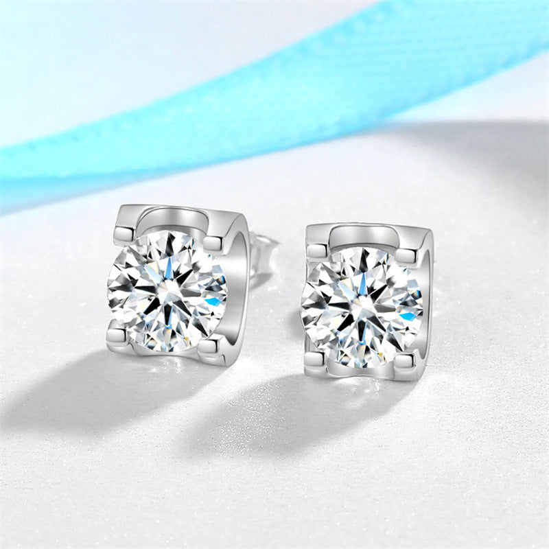 Bullhead Artificial Diamond Women's Stud Earrings