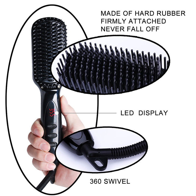 Straight Hair Comb Ceramic Shape Comb Louisiana Mart