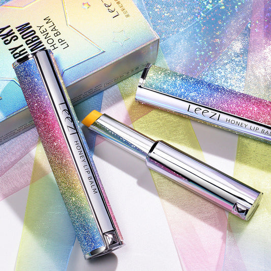 Rainbow Star Color Changing Lipstick Warm Gradient Lipstick Honey Moisturizing Makeup Louisiana Mart
