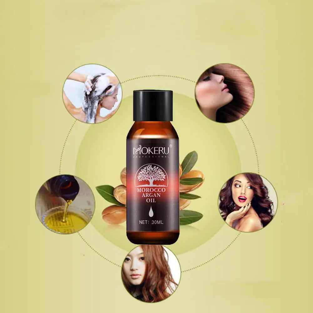 Curly Hair Repair Soft And Dry Hair Hair Oil 30ML Louisiana Mart