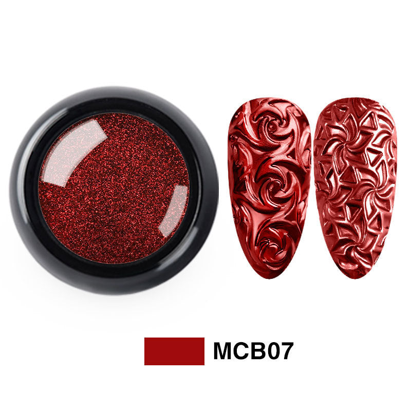 Web celebrity hot style Silicone Manicure Printing Template