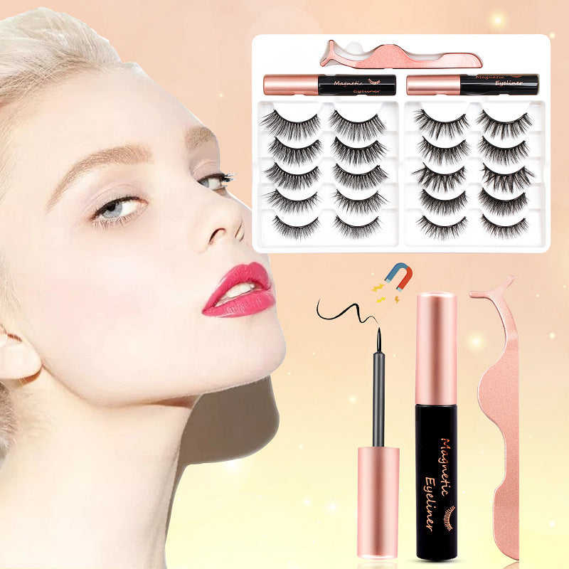 Waterproof Lashes Magnetic Eyeliner Kit – No Glue & Natural Look Louisiana Mart