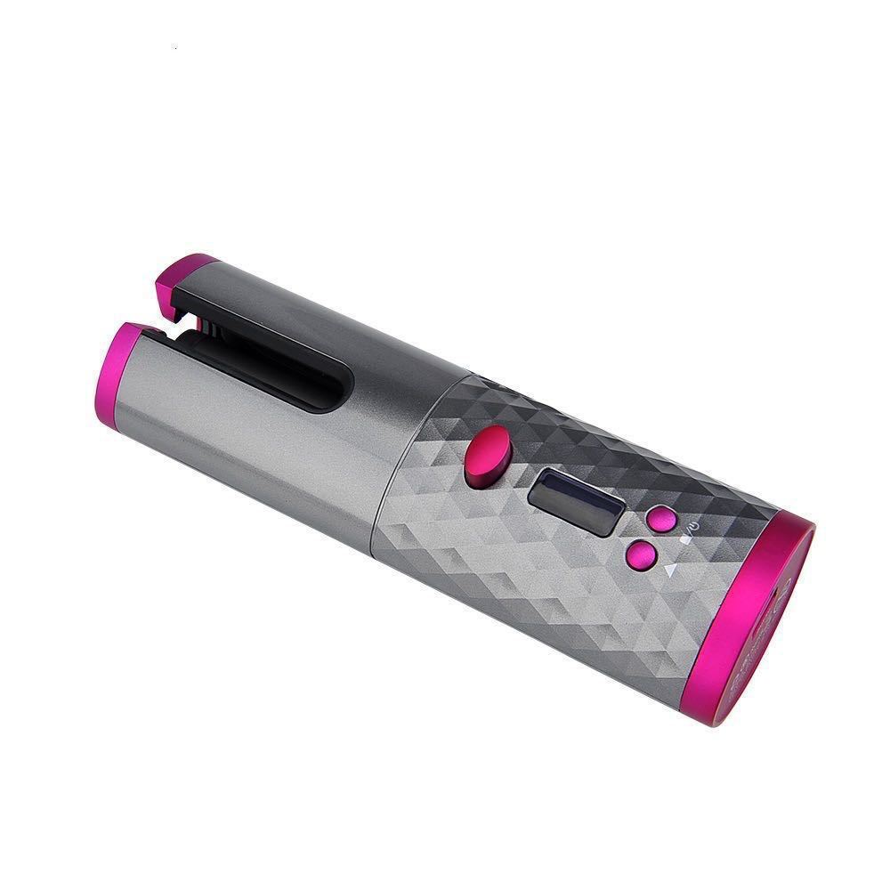 Curling Iron USB Wireless Multifunctional Charging Curler Louisiana Mart