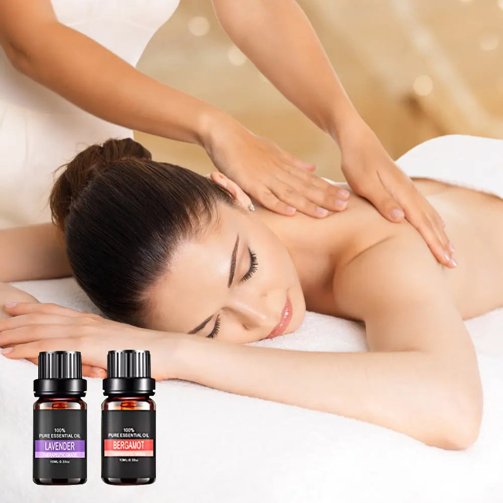 Organic Essential Oils Set Top Sale  Natural Therapeutic Grade Aromatherapy Oil Gift Kit For Diffuser Louisiana Mart