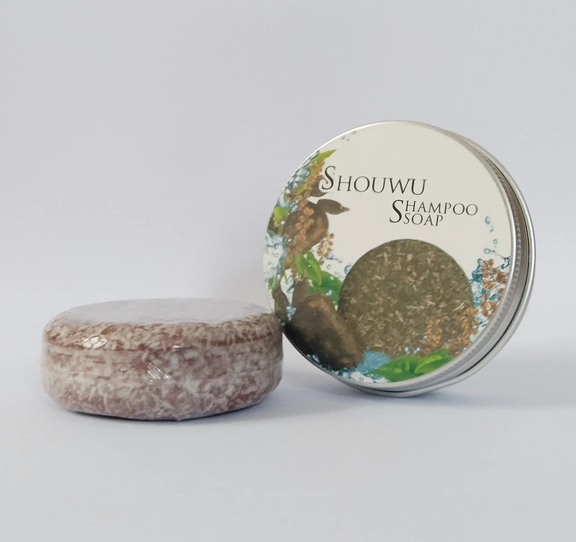Foreign Trade Silicone Oil Free English Version Polygonum Ginseng Soap Nourishing Soap Shampoo Soap Essential Oil Soap Shampoo Soap Louisiana Mart