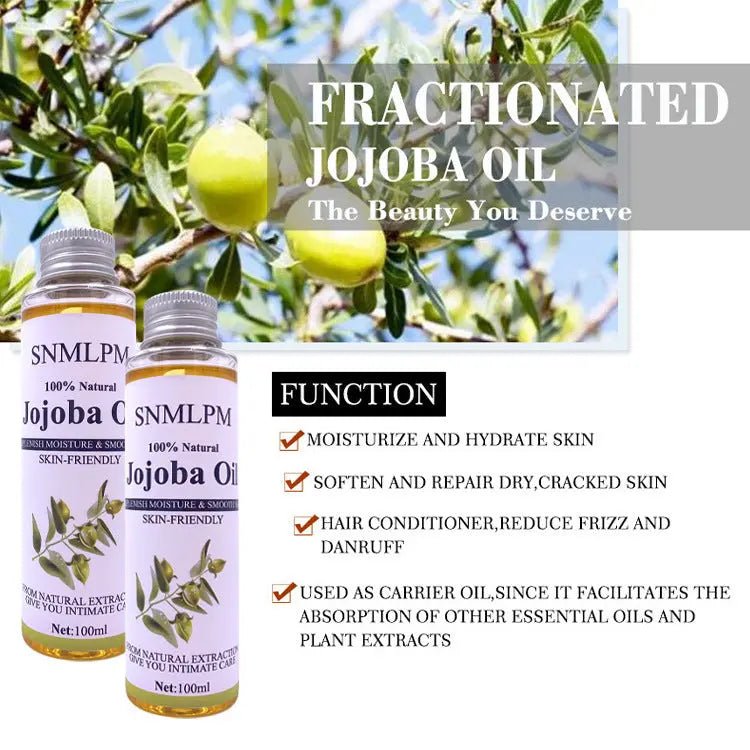 Moisturizing Body Massage Essential Oil Facial Care Jojoba Oil Processing Louisiana Mart