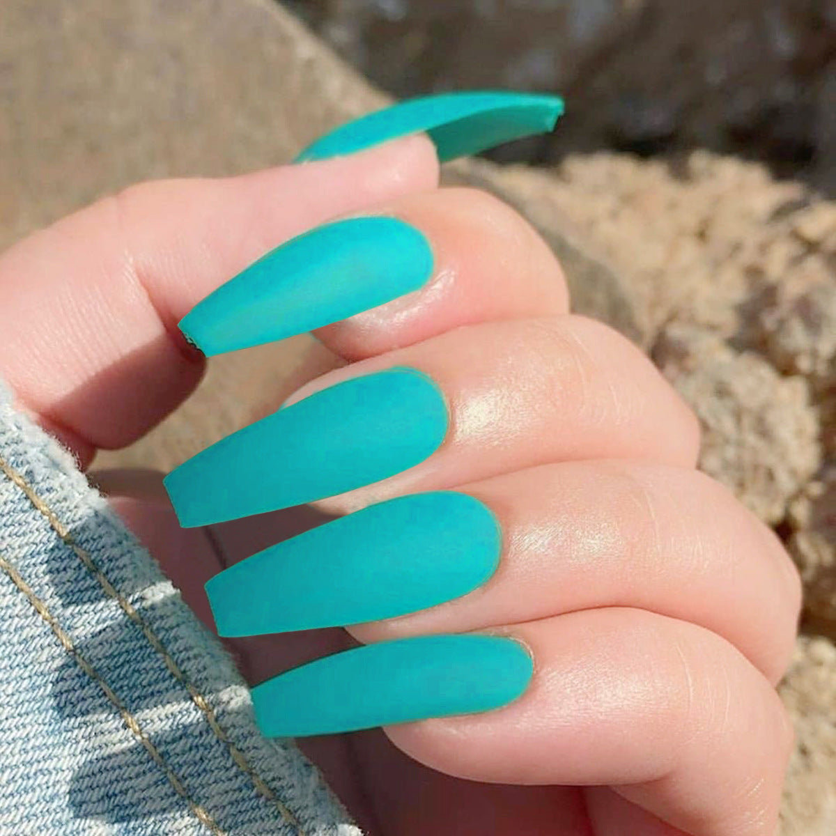Wearing Nails, Fake Nails, Finished Ballet Nails, Cross-Border Transmission For Nail Nails To Wear 24 pieces