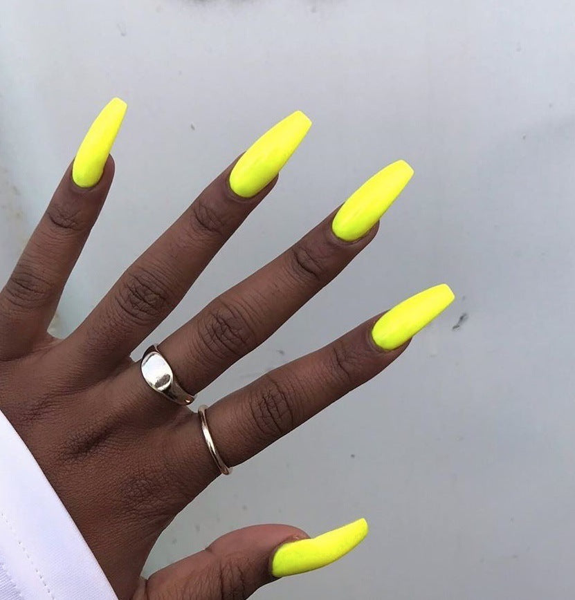 Wearing Nails, Fake Nails, Finished Ballet Nails, Cross-Border Transmission For Nail Nails To Wear 24 pieces