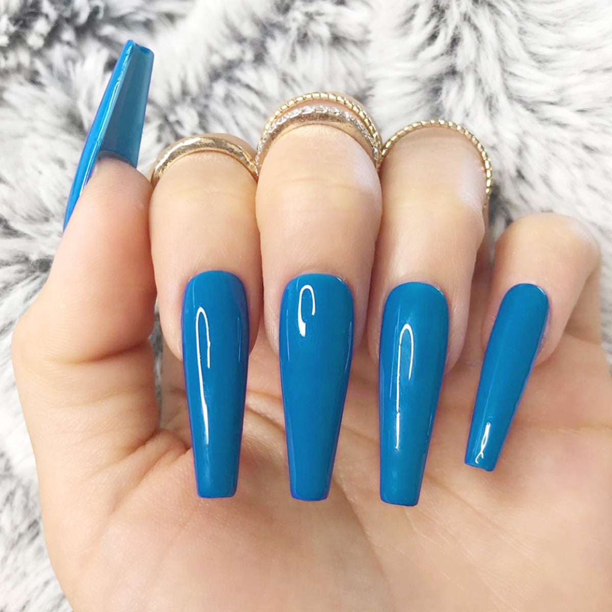 Wearing Nails, Fake Nails, Finished Ballet Nails, Cross-Border Transmission For Nail Nails To Wear 24 pieces