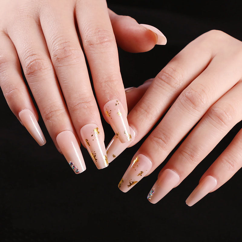 Wearing Nails, Fake Nails, Finished Ballet Nails, Cross-Border Transmission For Nail Nails To Wear 24 pieces