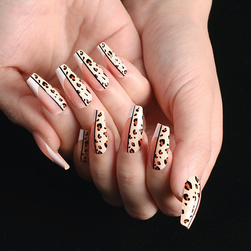 Wearing Nails, Fake Nails, Finished Ballet Nails, Cross-Border Transmission For Nail Nails To Wear 24 pieces