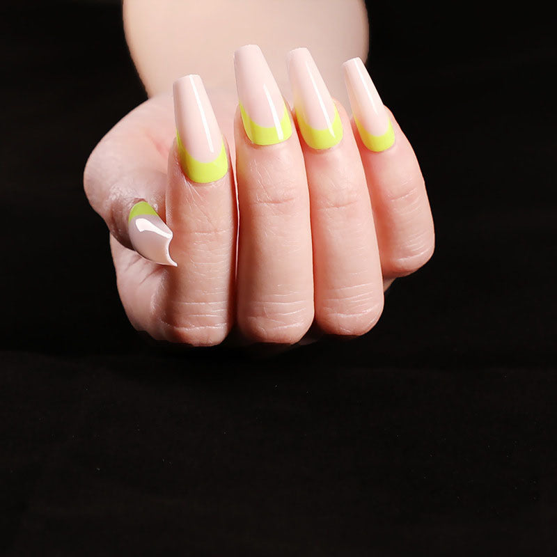 Wearing Nails, Fake Nails, Finished Ballet Nails, Cross-Border Transmission For Nail Nails To Wear 24 pieces
