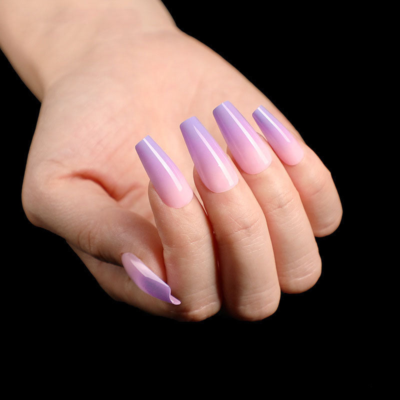 Wearing Nails, Fake Nails, Finished Ballet Nails, Cross-Border Transmission For Nail Nails To Wear 24 pieces