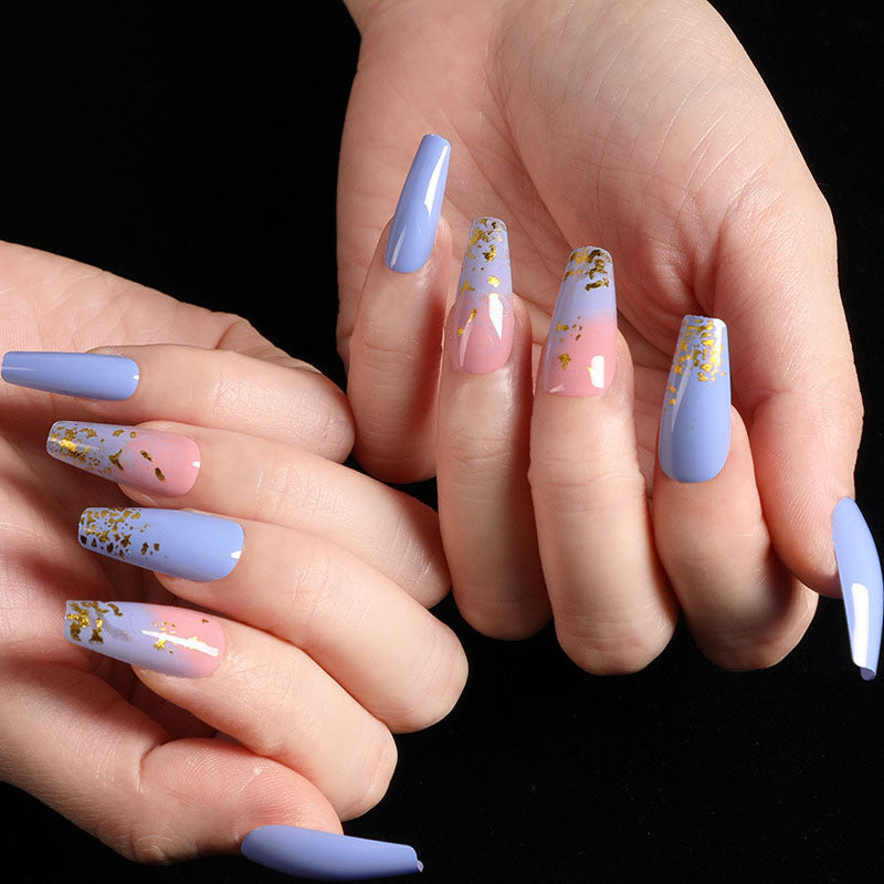 Wearing Nails, Fake Nails, Finished Ballet Nails, Cross-Border Transmission For Nail Nails To Wear 24 pieces