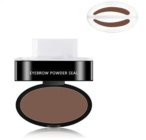 Eyebrow Powder Stamp Tint Stencil Kit Cosmetics Professional Makeup Waterproof Eye Brow Stamp Lift Eyebrow Enhancers Stencil Kit Louisiana Mart