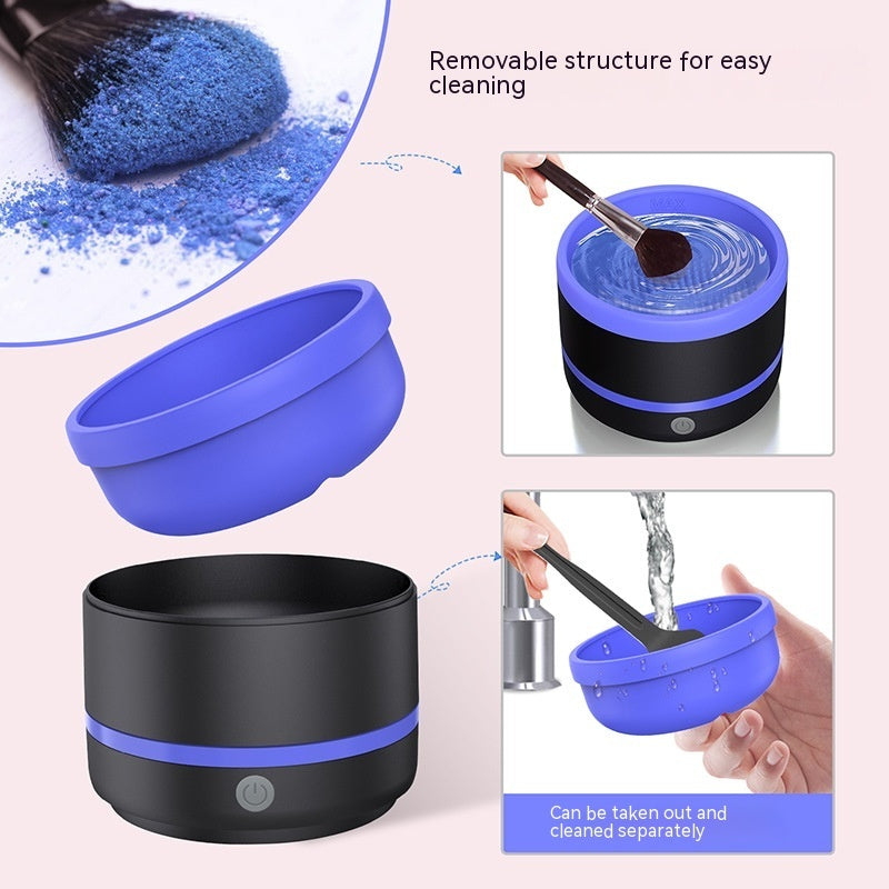Electric Cosmetic Brush Cleaning Device Type-c Suit Beauty Tools Louisiana Mart