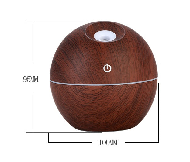 USB Aroma Essential Oil Ultrasonic Cold Steam Diffuser Air Humidifier Purifier 7 Color Change LED Night Light for Home Office Louisiana Mart
