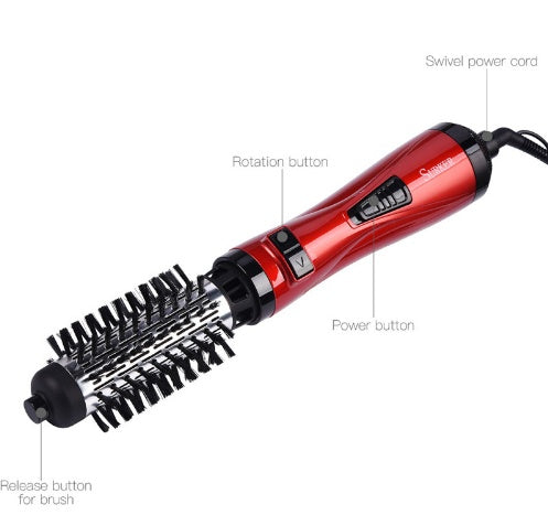 Professional Hair Dryer Rotary Brush Machine 2 in 1 Multifunction Hair Curler Curling Iron Wand Styling Tools Louisiana Mart