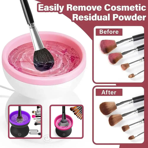 Louisiana Mart USB Portable Electric Makeup Brush Cleaner & Dryer Machine Louisiana Mart