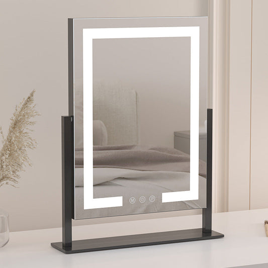 Desktop LED Light Makeup Mirror Louisiana Mart
