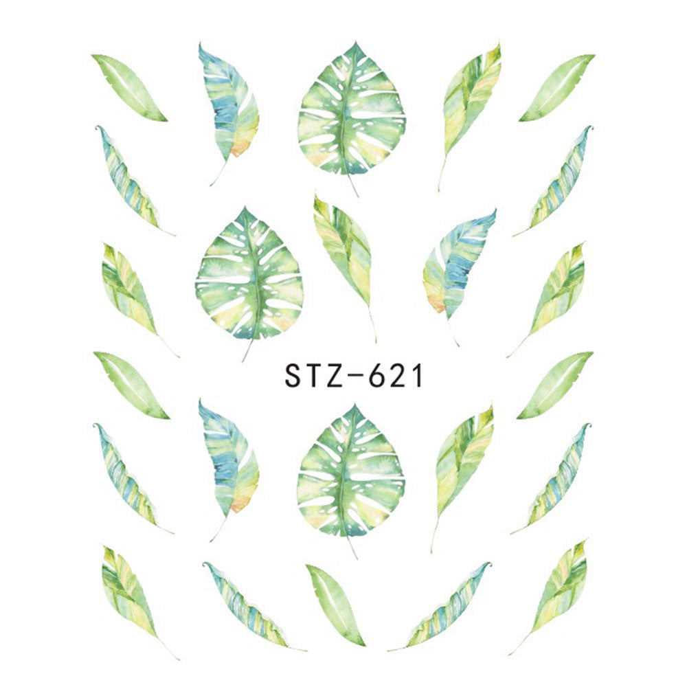 1pcs Nail Sticker Butterfly Flower Water Transfer Decal Sliders for Nail Art Decoration Tattoo Manicure Wraps Tools Tip JISTZ508 Louisiana Mart