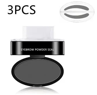 Eyebrow Powder Stamp Tint Stencil Kit Cosmetics Professional Makeup Waterproof Eye Brow Stamp Lift Eyebrow Enhancers Stencil Kit Louisiana Mart