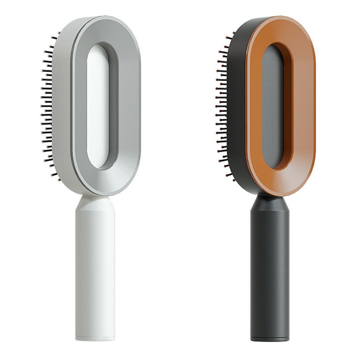 Self Cleaning Hair Brush For Women One-key Cleaning Hair Loss Airbag Massage Scalp Comb Anti-Static Hairbrush Louisiana Mart