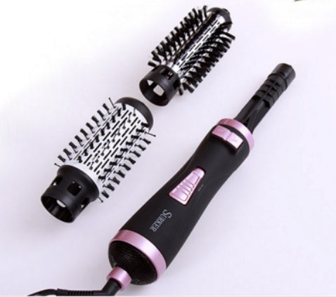 Professional Hair Dryer Rotary Brush Machine 2 in 1 Multifunction Hair Curler Curling Iron Wand Styling Tools Louisiana Mart
