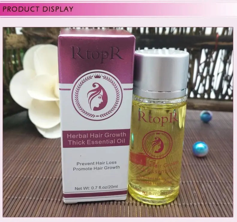 Fast Powerful Hair Growth Products Essential Oil Liquid Treatment Preventing Hair Loss Hair Care 20ml Louisiana Mart