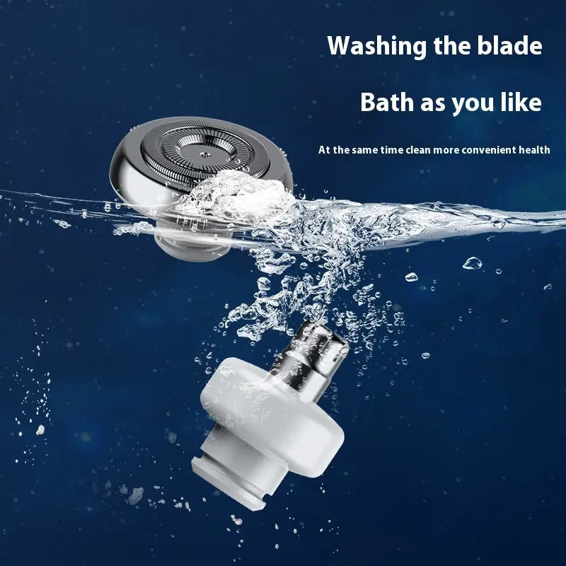 2-in-1 Capsule Electric Shaver Nose Hair Trimming Rechargeable Louisiana Mart