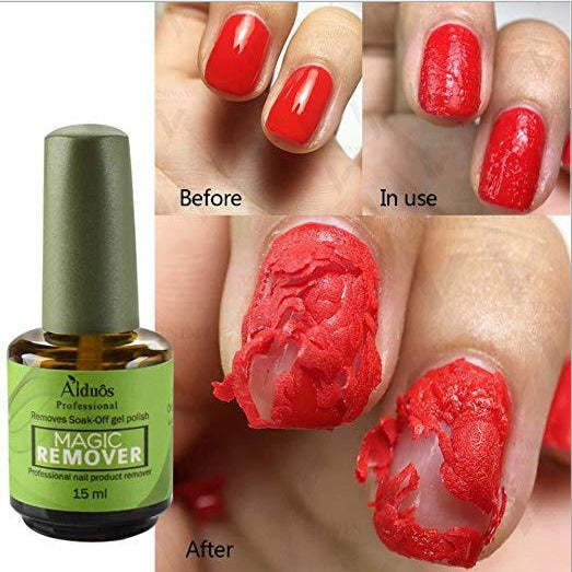 Nail Polish Burst Magic Nail Polish Remover  Fast Soak Off Sticky  Nail Gel Polish Degreaser Cleaner Louisiana Mart
