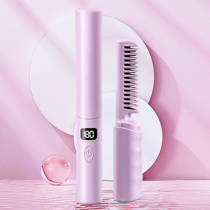 LCD Charging Portable Straight Comb Louisiana Mart