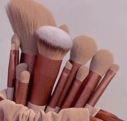 13Pcs Makeup Brush Set Make Up Concealer Brush Blush Powder Brush Eye Shadow Highlighter Foundation Brush Cosmetic Beauty Tools Louisiana Mart