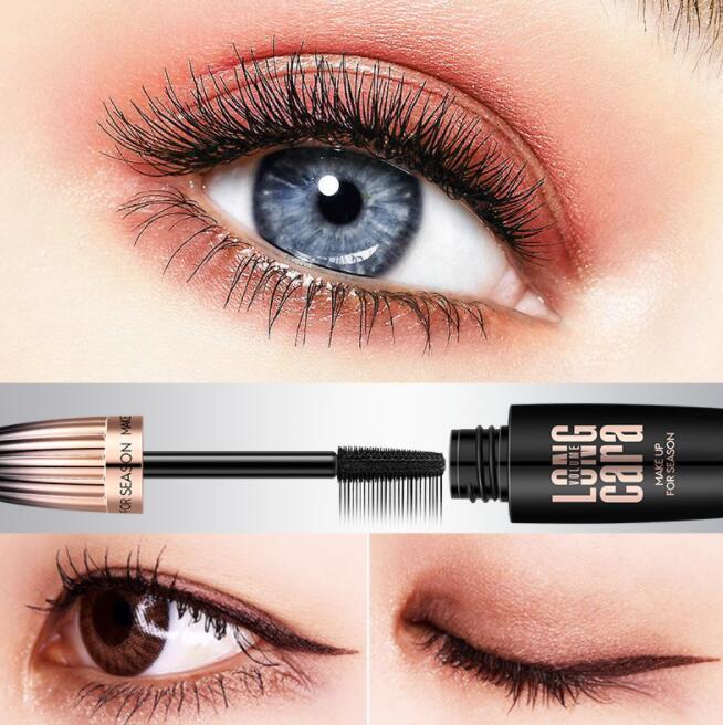 Makeup Eyelash Curler 4D Silk Fiber Mascara – Long Curling Waterproof Louisiana Mart