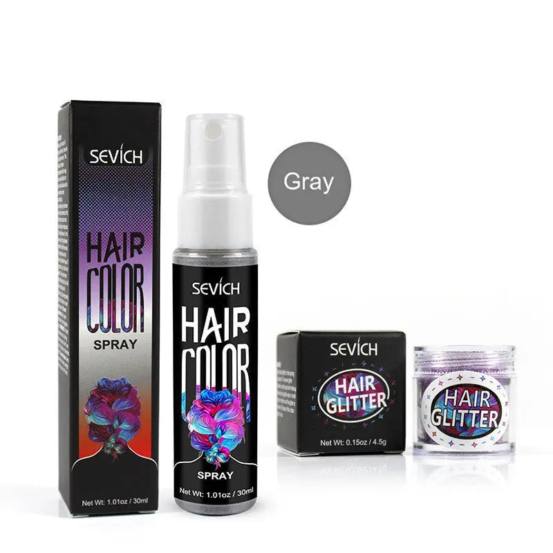 Disposable hair dye spray quick temporary dye Louisiana Mart
