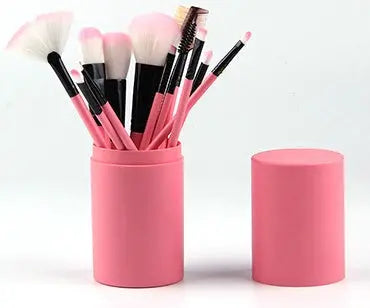12pcs Makeup Brush Set Blush Eyeshadow Eyelash Highlighter Makeup Brush Louisiana Mart