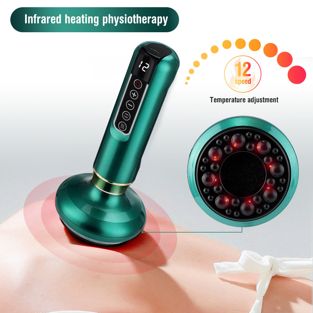 Electric Vacuum Cupping Massager For Body Anti-Cellulite Suction Cup Gua Sha Massage Body Cups Guasha Fat Burning Slimming Jars Louisiana Mart