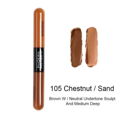 Double Heads Are Suitable For Any Skin Type Natural Color Brightening Liquid Concealer Louisiana Mart