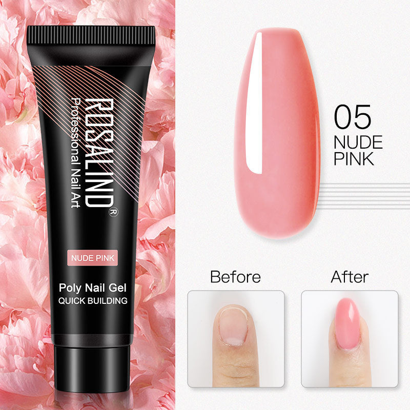 ROSALIND Manicure Extended Glue 15ml Crystal UV Louisiana Mart