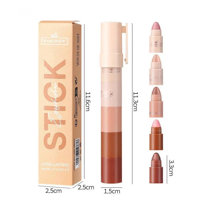 Five And Five Sections Lazy Eyeliner Pen Highlight Plain Face Louisiana Mart