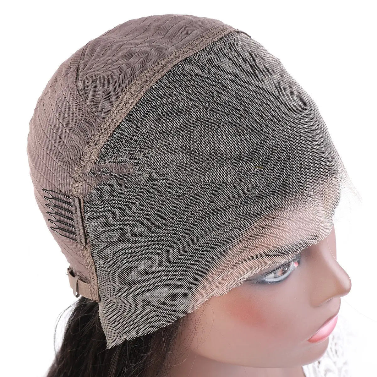 Louisiana Mart 100% Human Hair HD Lace Wig – Seamless Natural Hairline Cap Louisiana Mart