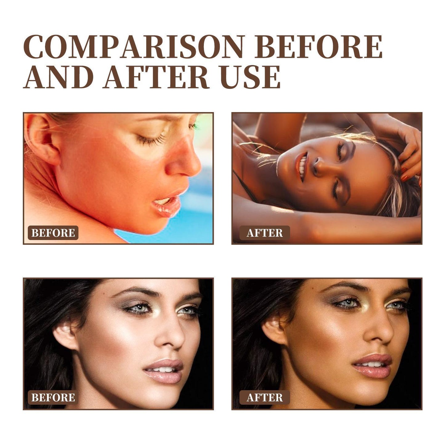 Tanning Skin Care Cream Summer Beach Self-tanning Bronze Moisturizing And Firming Skin Sun Cream Louisiana Mart
