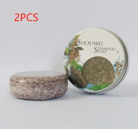Foreign Trade Silicone Oil Free English Version Polygonum Ginseng Soap Nourishing Soap Shampoo Soap Essential Oil Soap Shampoo Soap Louisiana Mart